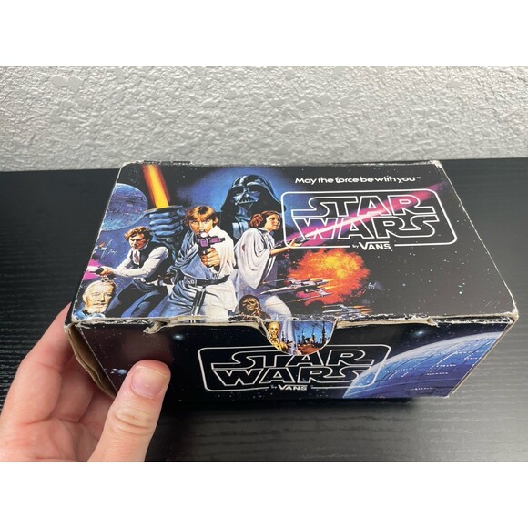 Vans X Star Wars Darth Vader The Dark Side Slip On Shoes Sneakers Toddlers Sz 5 - Picture 5 of 6